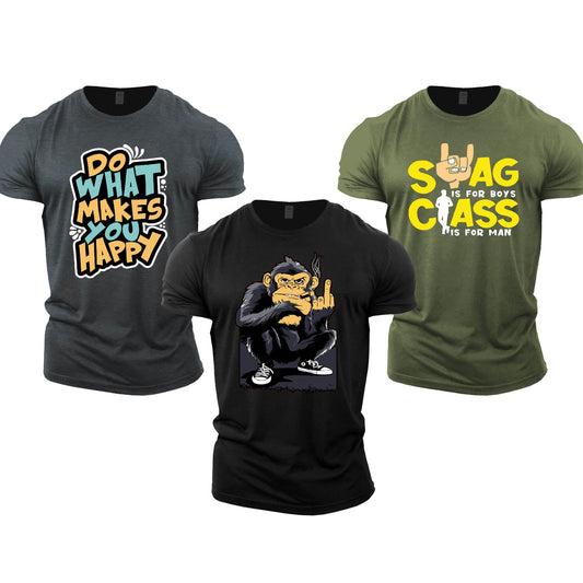 Pack Of 3 MONKEY T-Shirts