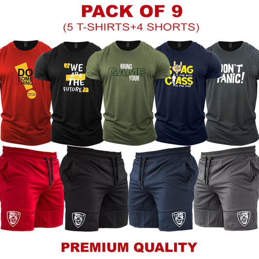 Pack of 9 SWAG (T-Shirts + Shorts )